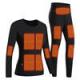 Winter Men Warm Electric Heating Suit Set Heating USB Heated Thermal Underwear