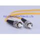 Optical Fiber Patch Cord 9/125 Fiber Optic Patch Cord Single Mode ST SC 3.0mm For WAN Systems