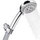 Without Diverter Bathroom Plum Blossom 5 Shower Head with Handheld Pressurized Spray