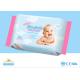 Adult / Baby Disposable Wet Wipes Unscented Flushable For Sensitive Skin