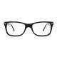 Square Non Prescription Acetate Frame Glasses Clear Lenses For Men Women