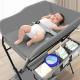 Oxford Fabric And SUS Pipe Baby Changing Table For Kids 0-3 Years Eco Friendly