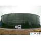 Customized 30000 gallon glass fused to steel water tanks fabricated