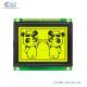 High-Performance Graphic LCD Display with Yellow Backlight and Operating Temperature -20 To 70C