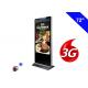 3G Digital Signage Wifi Shopping Mall Kiosk 72 Inch LCD Advertising Screen Panel