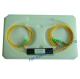 PVC / LSZH Jacket Fiber Optic Cable Splitter 1 x 2 FC / APC Various Coupling Ratio