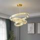 5-30m2 Modern Led Crystal Chandelier Ceiling Light Dimmable