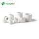 45 Elbow/Bend Double Socket PVC Fitting for Farm Irrigation Sch40 Plumbing White