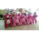 Hansel  battery kids walking horse animals toy ride for mall electronic game machine
