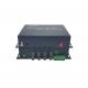 8channnelCVI TVI AHD with RS485 Data digital video multiplexer 9 / 125u single mode fiber optic converter