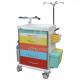 625 X 475 X 930mm Steel Hospital Medical Emergency Trolley