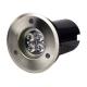 In Ground Lights 6 Watt  Stainless Steel with Black Polycarbonate Sleeve