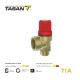CE TASAN 1inch Brass Safety Valve Brass Safety Relief Valve Antiwear 71A