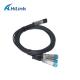 7ft 4 SFP+ DAC Direct Attach Copper Cable Passive QSFP+ 40G 2M