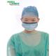 OEM 2 Ply 3 Ply Nonwoven Surgical Face Mask With Anti Fog Visor