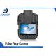 33MP Small Body Worn Video Cameras Police With Ambarella A7 Chipset