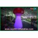 Cute Inflatable Easter Decorations Mushroom With Ground Blower