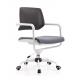 Powdercoating Steel Nesting Conference Room Chairs Folding Rolling Chair