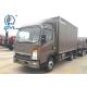 HOWO Light Duty Cargo Truck 5 ton Van Truck  Commercial Long Distance Cargo Van Truck 4x2 Drive Wheel