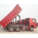 ZZ3257N3647A 25 Ton Tipper Truck / Sinotruk Howo Dump Truck Optional Color