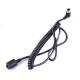 Length 1000mm Coiled Cord Cable With  Injection Molding Car Wiring Harness