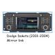 Digital 2001 - 2004 Dodge Dakota Stereo , 4.3 Inch Touch Screen Car Stereo With GPS