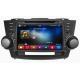 Ouchuangbo Car Radio Head Unit  for Toyota Highlander 2009-2011 GPS Sat Nav  Bluetooth TV DVD System OCB-1401
