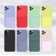 Water Resistant Mobile Cover Anti Drop Wireless Charging Liquid Silicone Back Cover