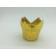 Large Muffin Tulip Paper Cups Disposable Gold Twinkling  Baking Cupcake Holder