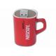 USB Version 2.0 Cup Shape Promotional Usb Flash Drives With USB-ZIP Mode