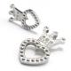 Tagor Stainless Steel Jewelry Fashion 316L Stainless Steel Pendant for Necklace PXP0186