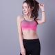 Young girl quality sports  bra,  Yuga design,   stretch weave.  XLBR037, pink sports wear.
