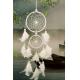 White Dream Catcher Feather Decoration Home Decor Yiwu Craft, Party Decoration pretty Colors Available Wholesale Indian