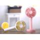 DC Small Personal Desk Fan Strong Power Output Pressure Resistant Firm Structure