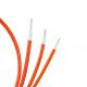 Orange Braided Tinned Copper Speaker Wire , 10 Awg Electrical Wire UL3075