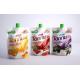 Custom Printed PET Plastic Pouch with Spout Top for Fruit Juice