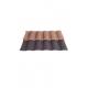 Building Materials Stone Coated Steel Roof Tiles 40 - 275g/m2 Zinc Coating