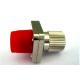 Fiber optic adapter FC/APC/UPC adapter with metal dust cap with diferent color