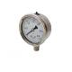 Brass Glycerine Nitrogen Freon Pressure Gauge 60mm / 2.5