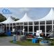 Easy To Install Luxury Aluminum Glass Pagoda Tent For Parties, Restaurant,Booth Etc