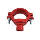 Chinese hot sale U Bolt Mechanical Tee Ductile Iron Grooved Pipe Fittings