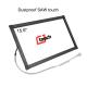 15.6 Inch saw Surface Acoustic Wave Touch Screen With Aluminium Frame
