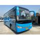 Used Kinglong Coach Bus LHD Front Engine XMQ6802 Yuchai Engine Second Hand Coach