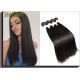 Peruvian Remy Virgin Human Hair Extensions , Silky Straight Wave