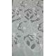 White Cotton Laser Out  Floral Embroidered Cotton Corded Lace Fabric By The Yard For Fashion Women Dress