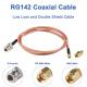 Custom Antenna Cable Assembly RG142 RF Coaxial Cable