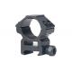 25.4mm Mount Tactical Scope Rings Black Color Easy Installation For Hunting