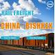 Door To Station International Rail Freight Service From China To Bishkek Kyrgyzstan