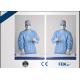 Eco Friendly Disposable Non Woven Isolation Gown With Fluid Resistance