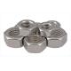 SS304 / 316 A2/A4 SAE Stainless Steel Hex Nuts Fastener For Threaded Rod Passivated 1/2